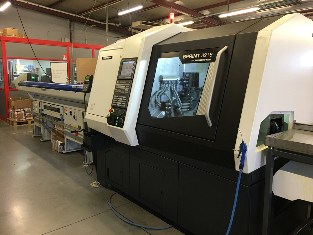 Tour bi broches DMG MORI SPRINT 32/8 + embarreur